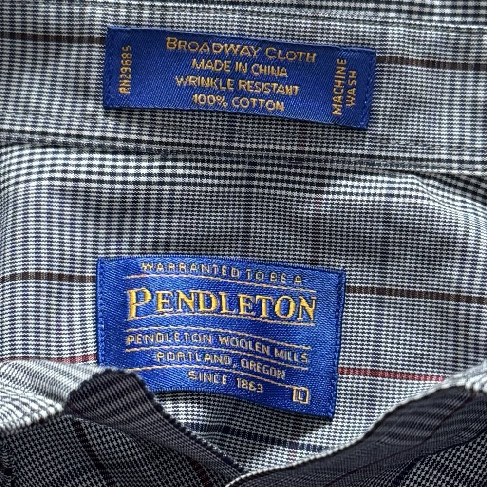Pendleton Stripe Button Down Cotton Classic Comfo… - image 8